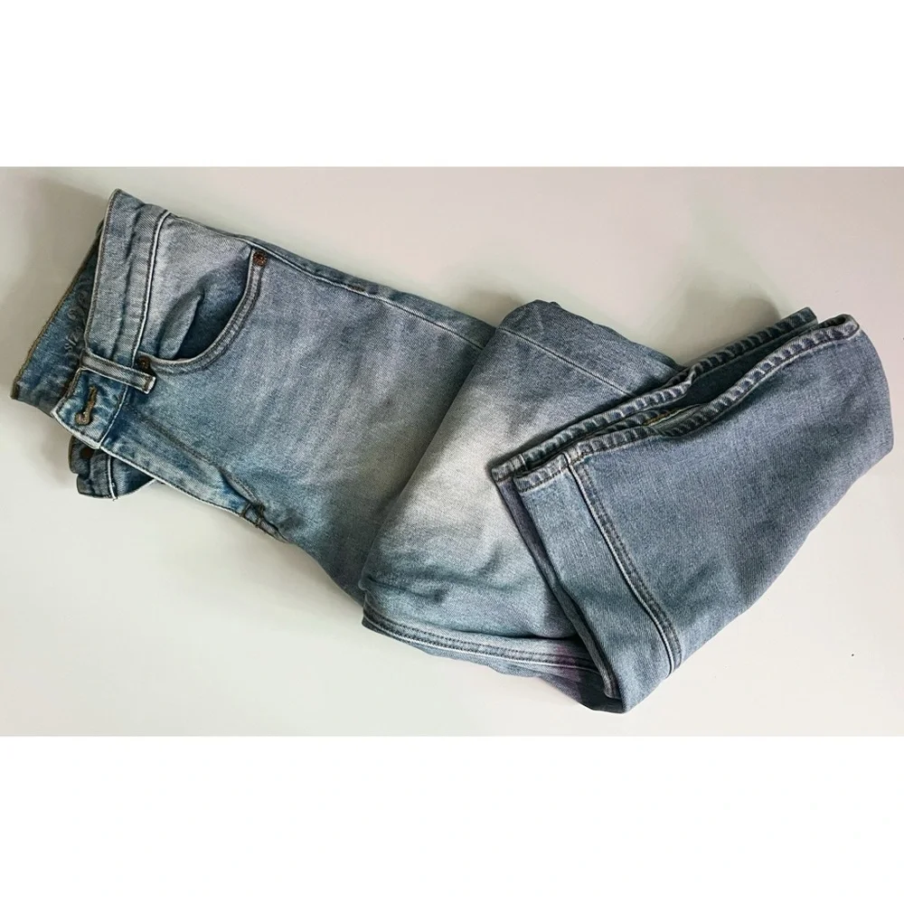 J. Crew • Raymer Wide Leg Light Wash Jeans